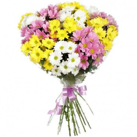 Букет цветов - Хризантемы Букеты цветов