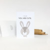 Greeting card - I THINK YOU ARE CUTE