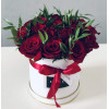 Mazā ziedu kaste - Sarkanas rozes Ziedu kastītes