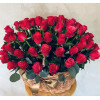 Flower basket with 71 rose Flowers baskets