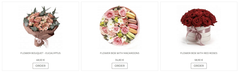 How to order flowers 2