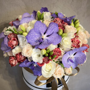 Flower box - Zilās debesis Ziedu kastītes
