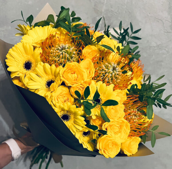 Florista ziedu pušķis Ziedu pušķi