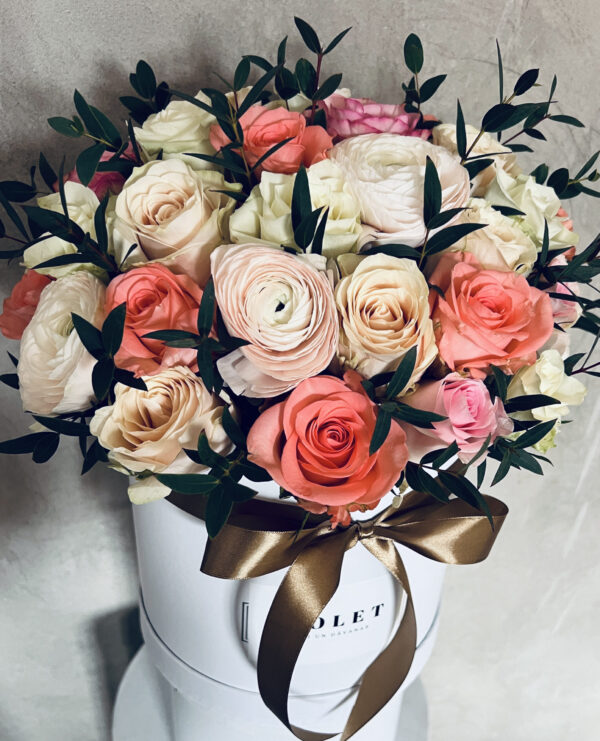 Florista ziedu kastīte Ziedu kastītes