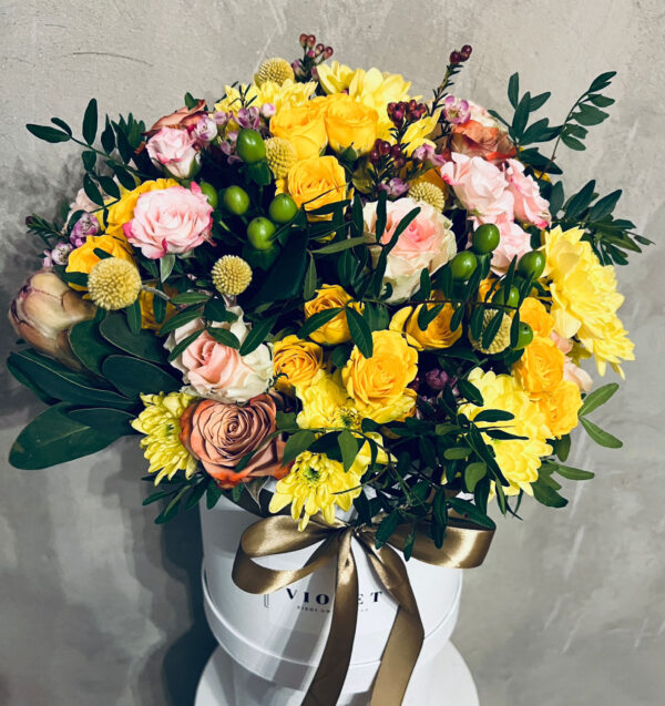 Florista ziedu kastīte Ziedu kastītes