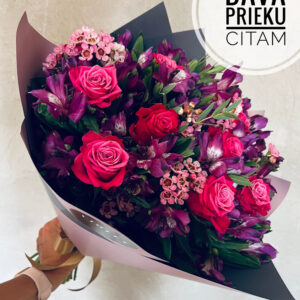 Florista ziedu pušķis Ziedu pušķi