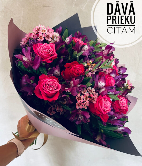 Florista ziedu pušķis Ziedu pušķi