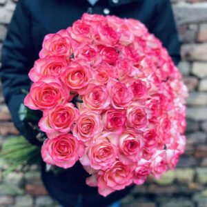 51 rozā roze Rozes